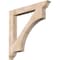 Ekena Millwork Westlake Traditional Smooth Bracket, Douglas Fir, 5 1/2"W x 48"D x 48"H BKT06X48X48WTL01SDF - alternate 1